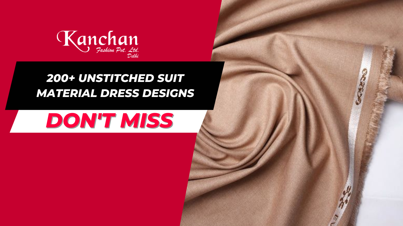 200+ Unstitched Suit Material Dress Designs